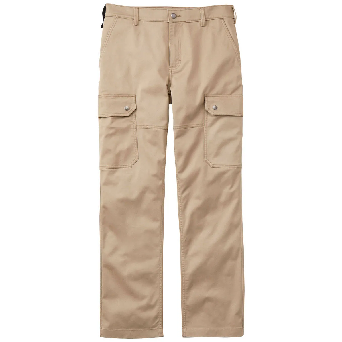 40 Grit Men's Taupe Grey Flex Twill Standard Fit Cargo Pants