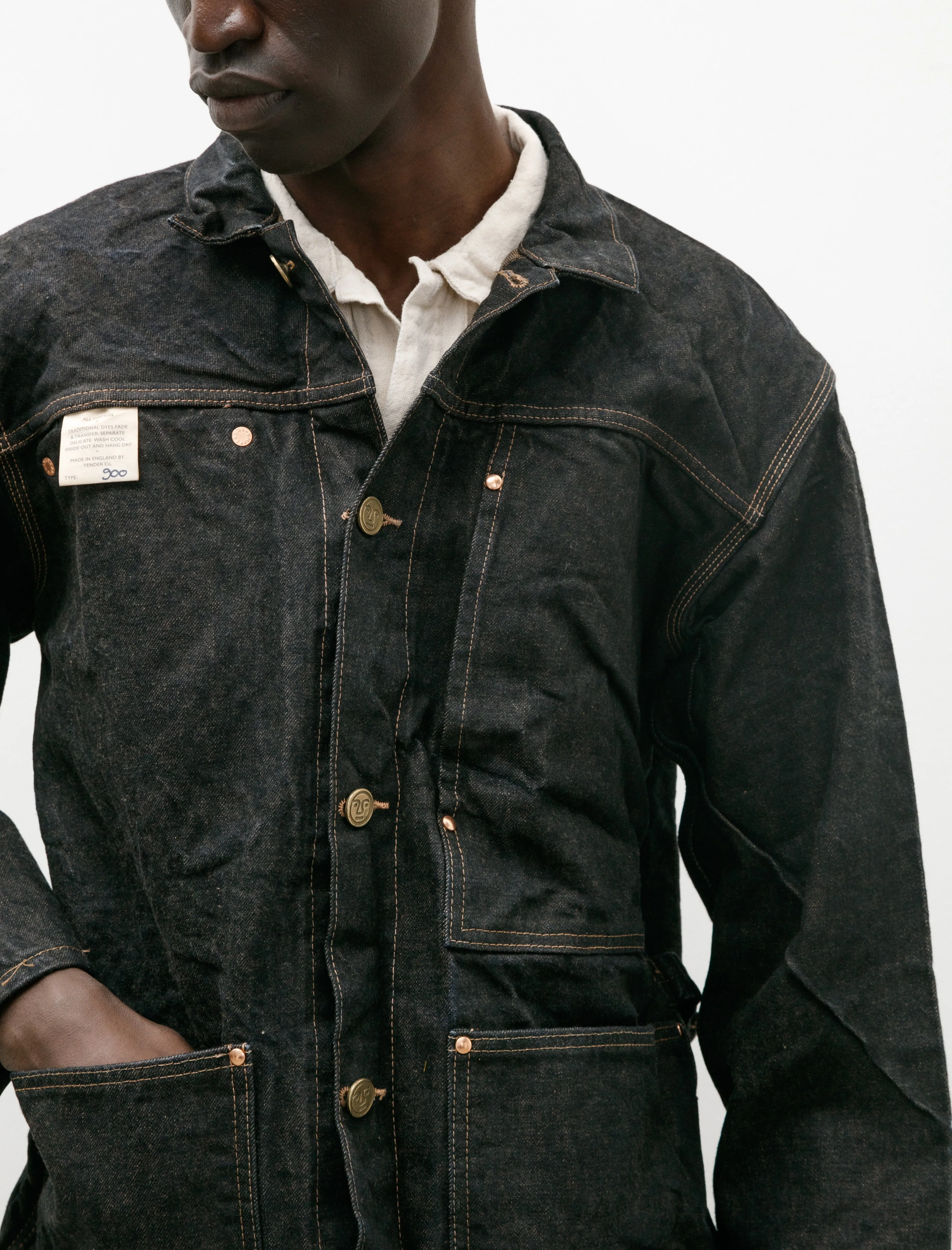 900 Jacket 16oz Selvage Denim Wattle