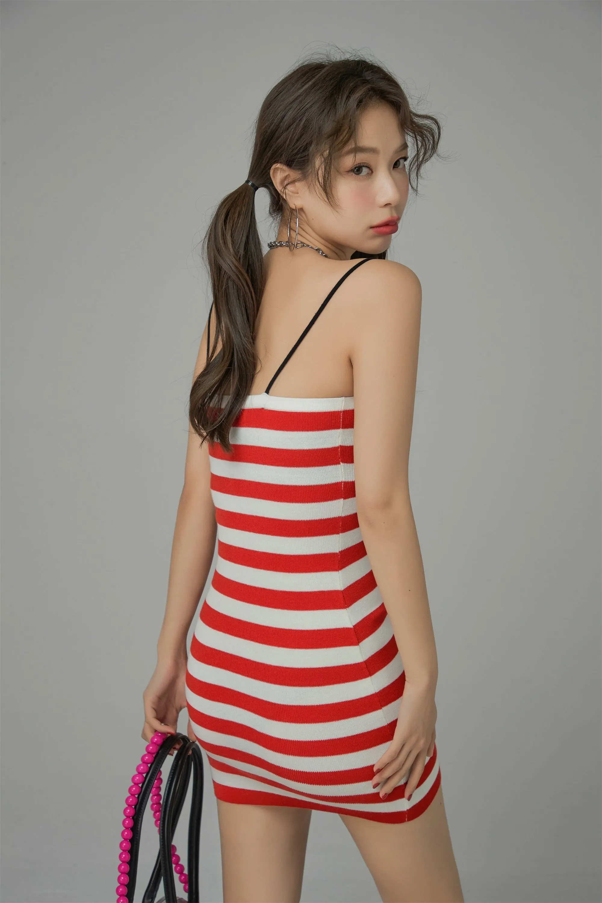 A Game Of Hearts Stripes Dress