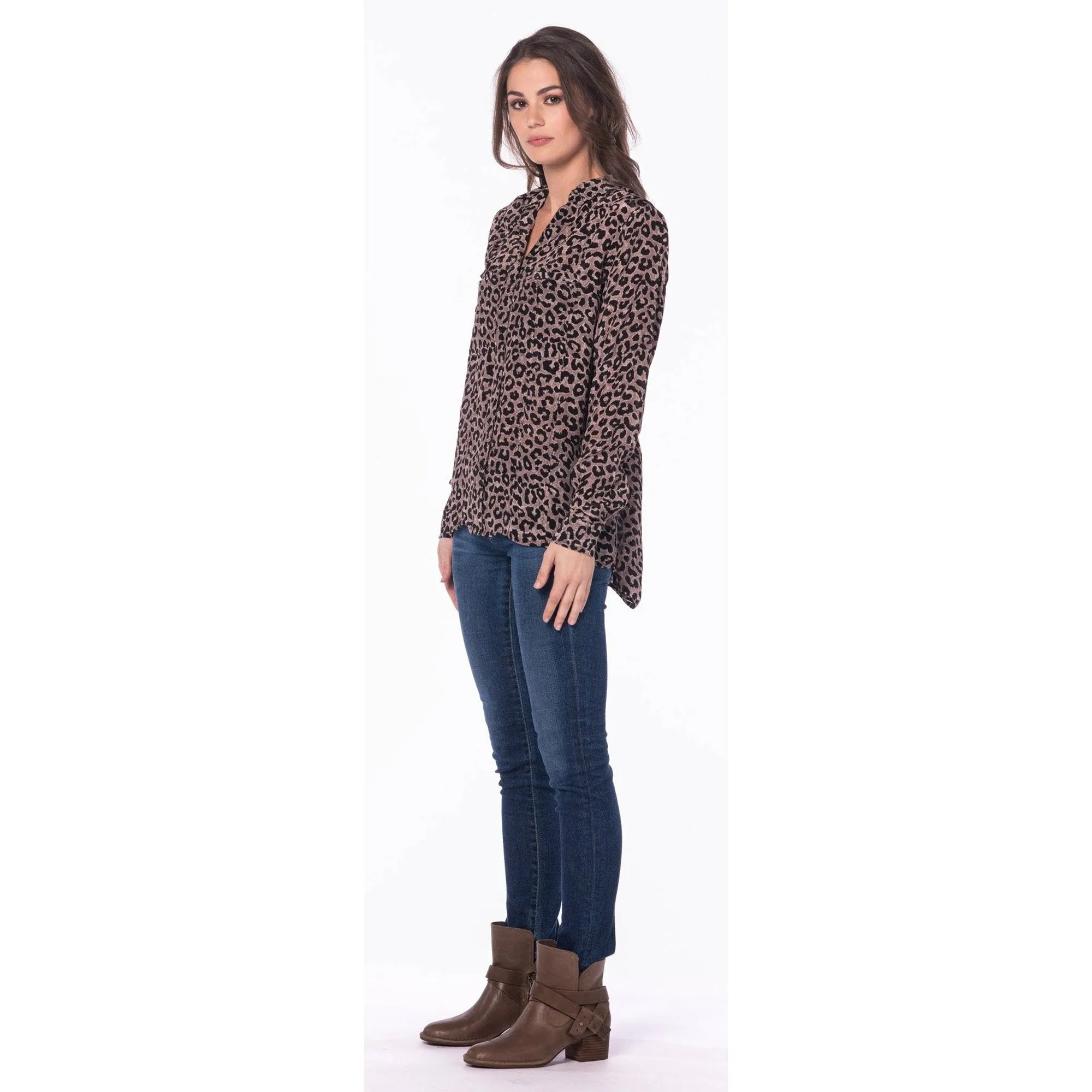 Acelyn Cheetah Top