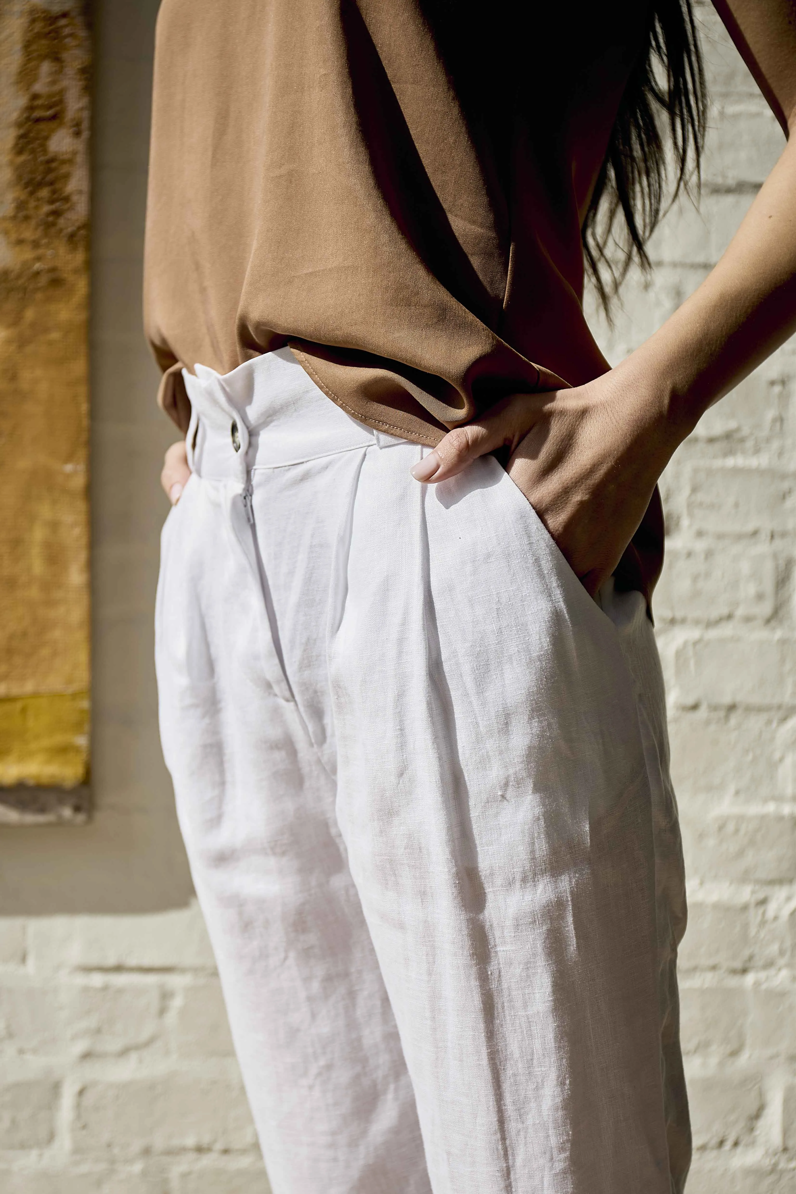 Arena Pants | White