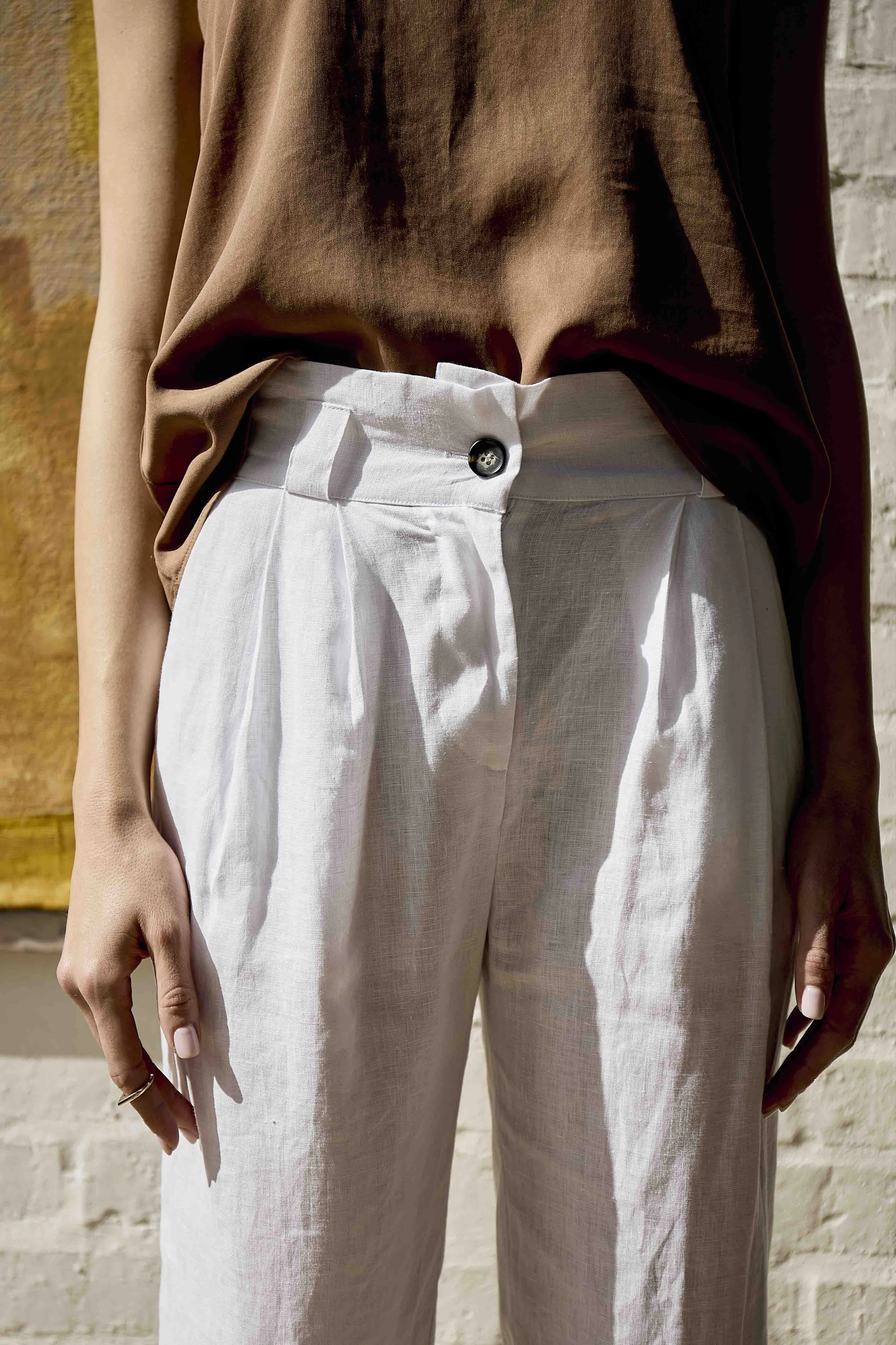 Arena Pants | White