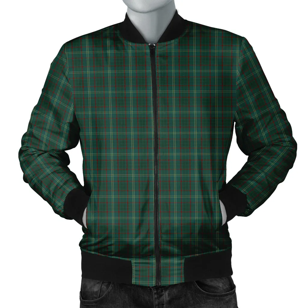 Armagh County Ireland Tartan Bomber Jacket