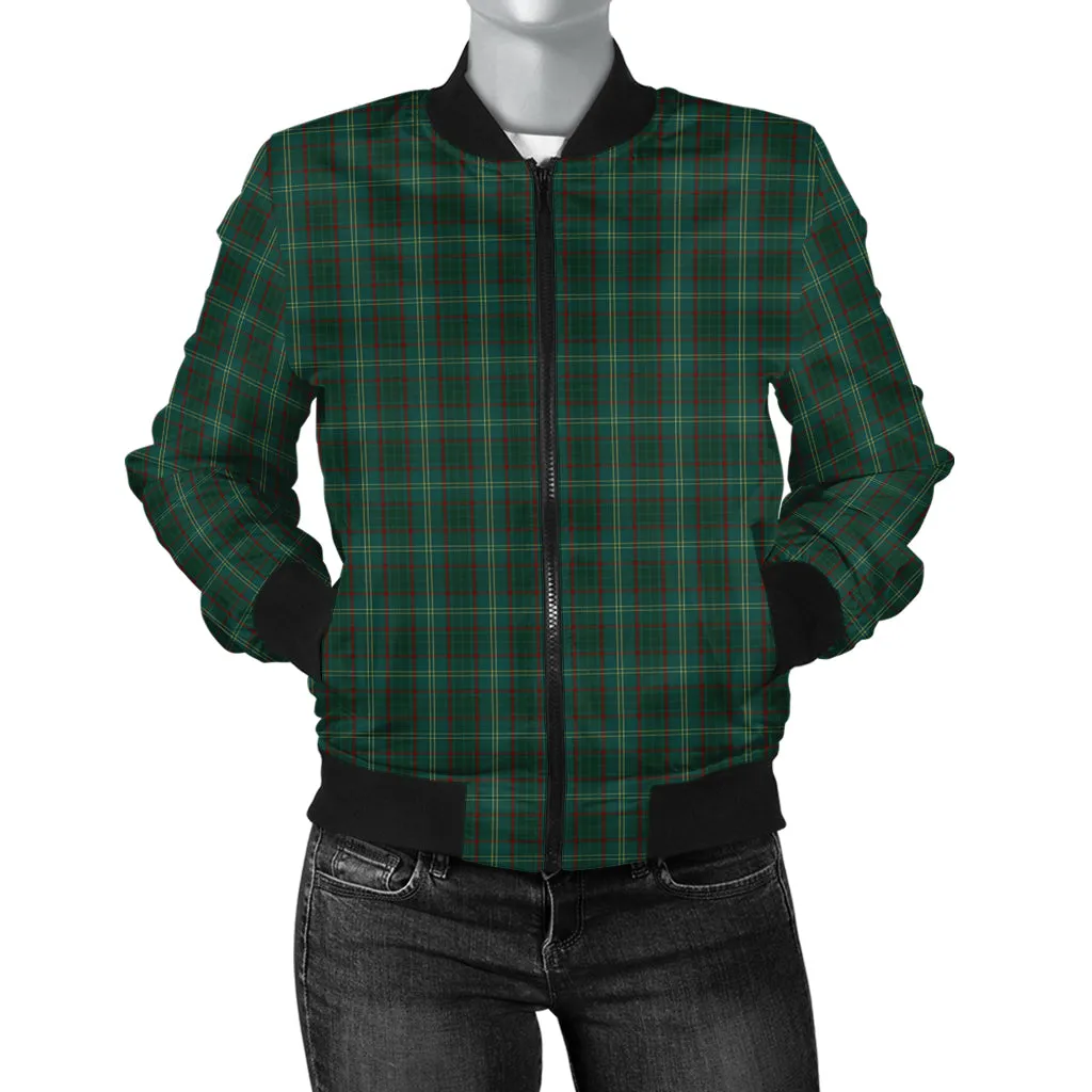 Armagh County Ireland Tartan Bomber Jacket