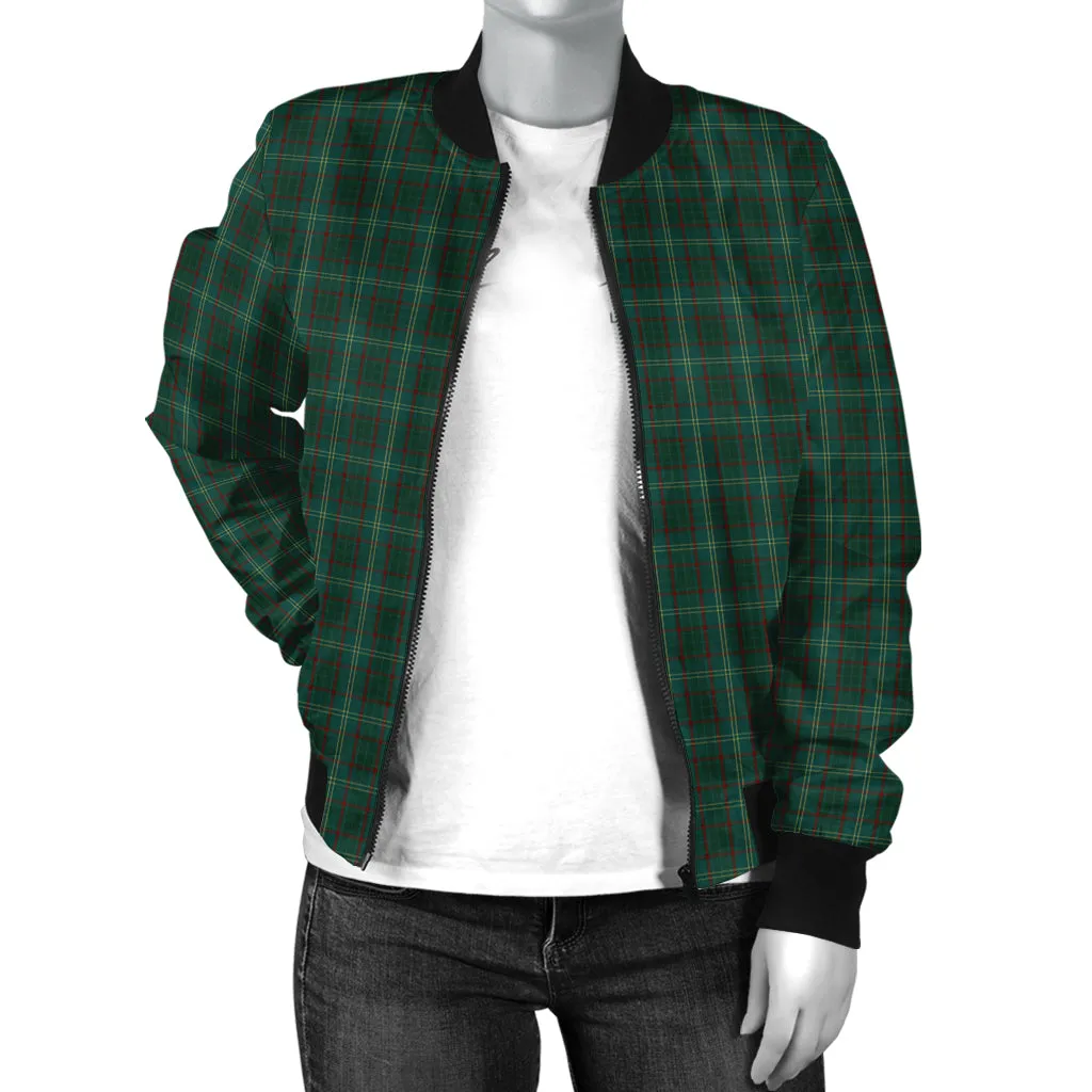 Armagh County Ireland Tartan Bomber Jacket