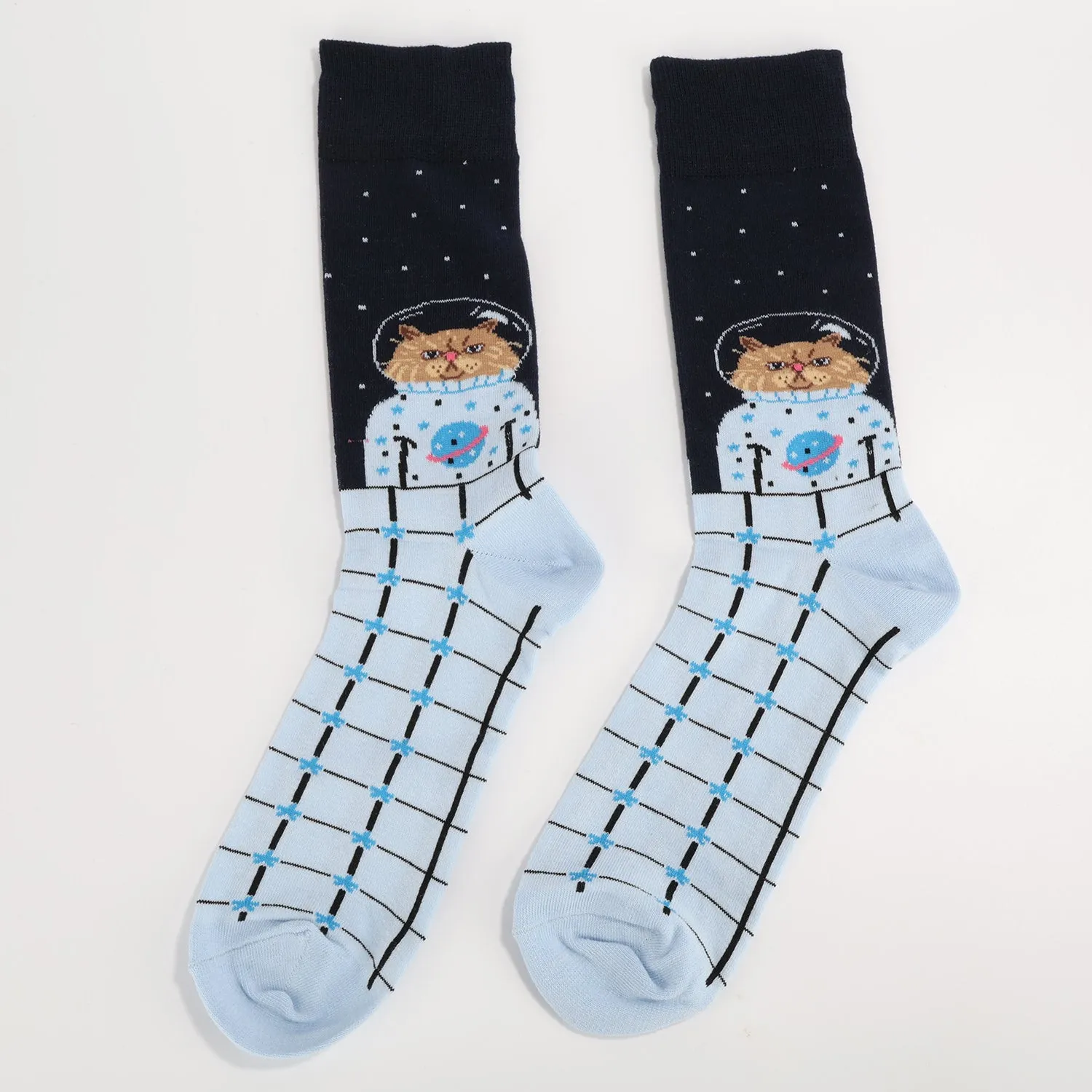 Astronaut Cat Socks