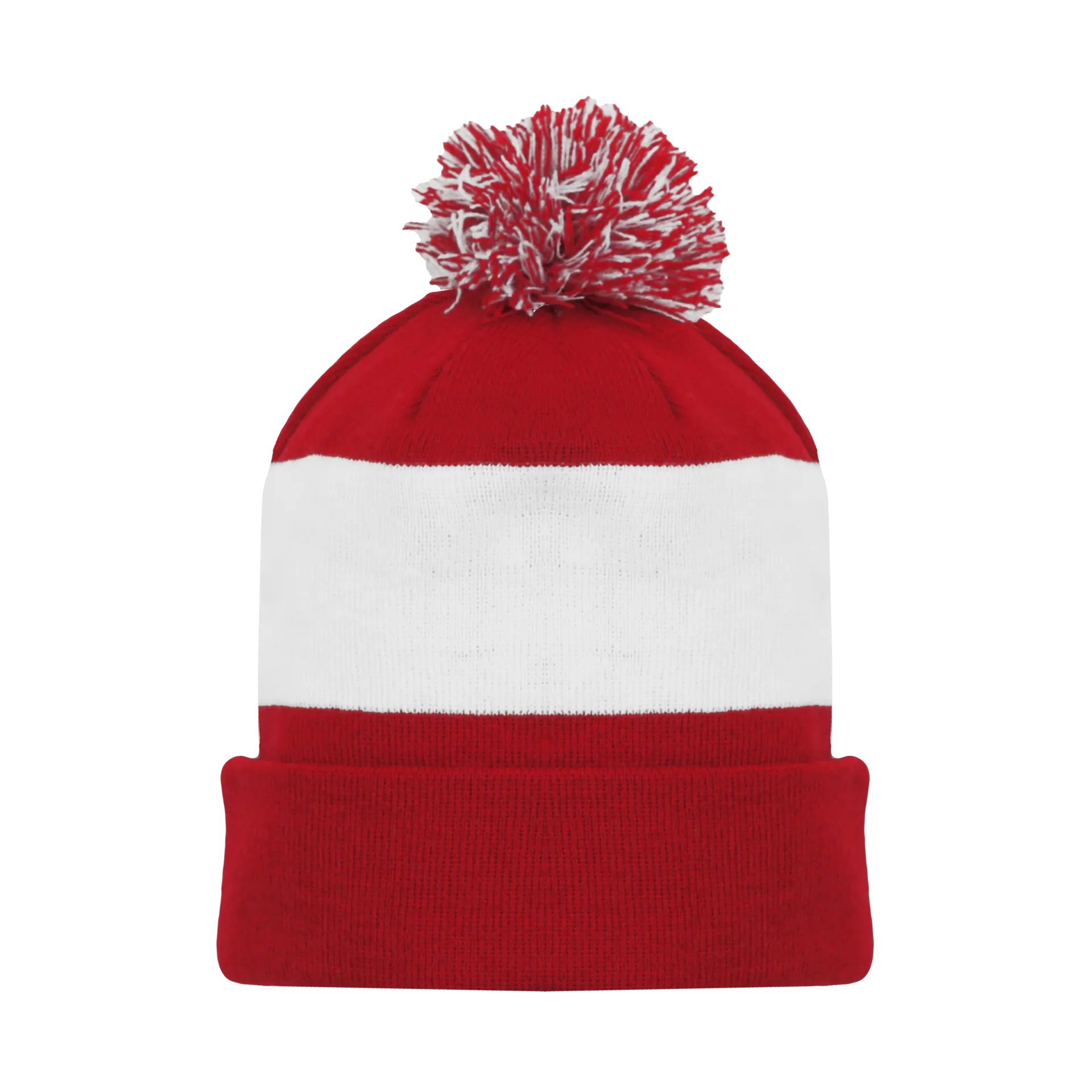 Athletic Knit (AK) A1830-202 Detroit Red Hockey Toque/Beanie