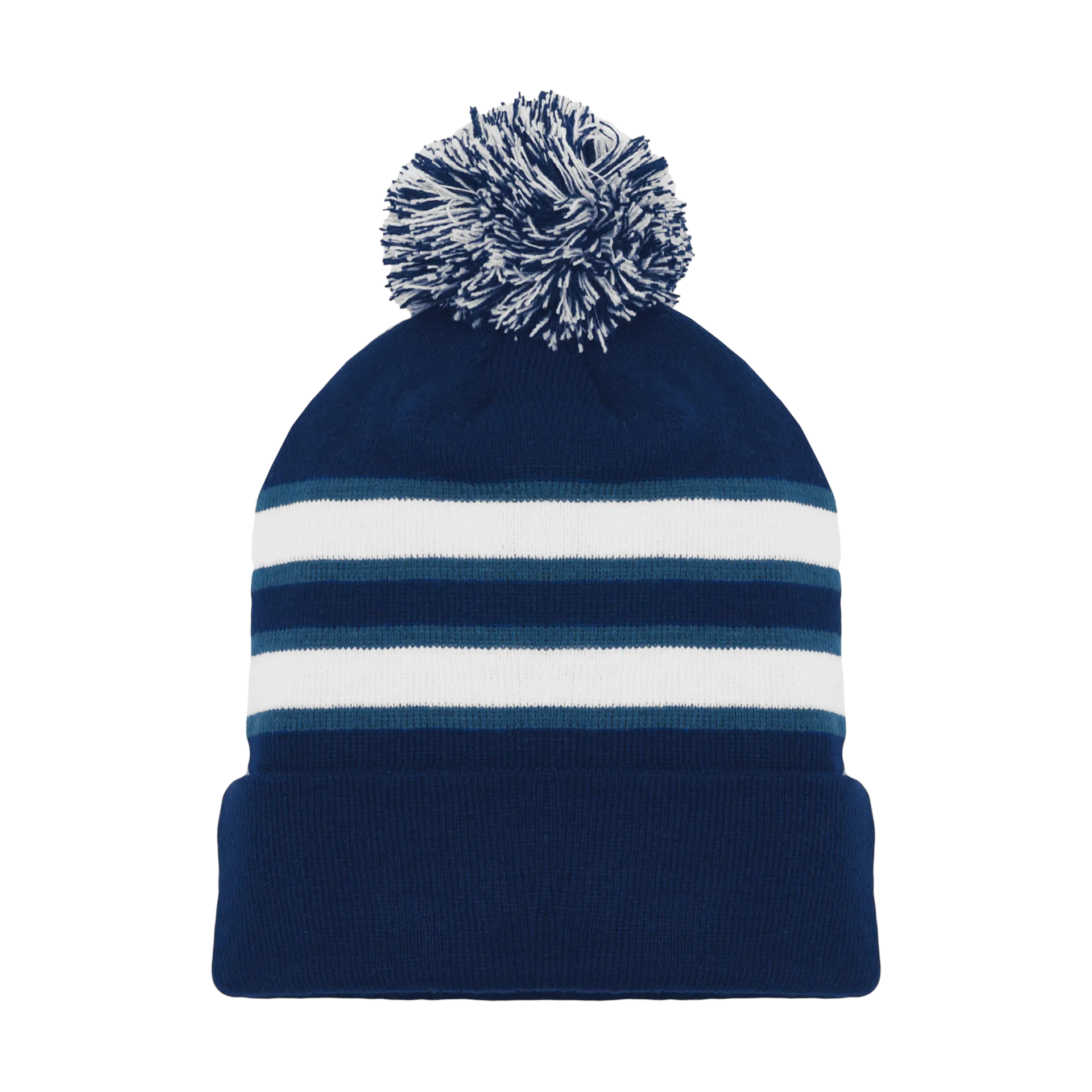 Athletic Knit (AK) A1830A-595 Adult Winnipeg Navy Hockey Toque/Beanie