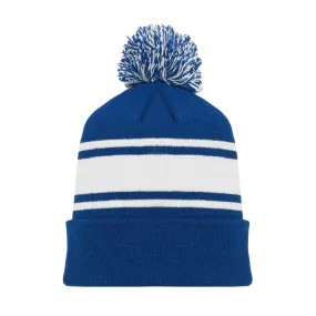 Athletic Knit (AK) A1830Y-402 Youth Toronto Third Royal Blue Hockey Toque/Beanie