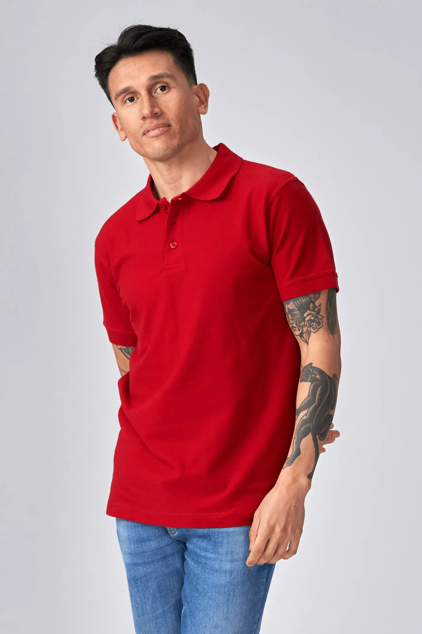 Basic Polo - Red