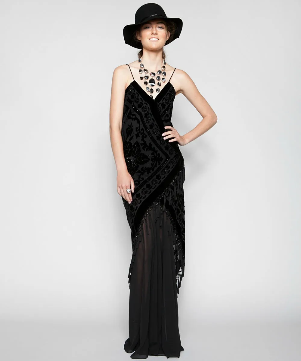 BLACK ONYX GUINEVERE DRESS