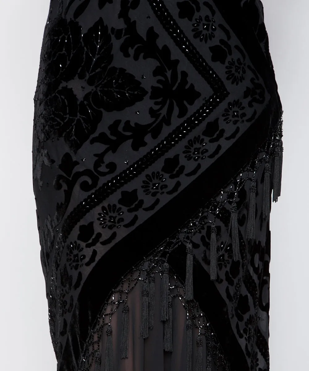 BLACK ONYX GUINEVERE DRESS