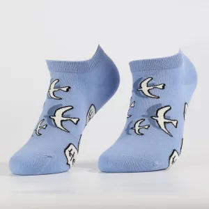 Blue Seagull Socks