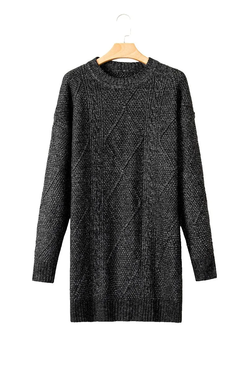 Cassidy Knit Loose Fit Sweater Dress