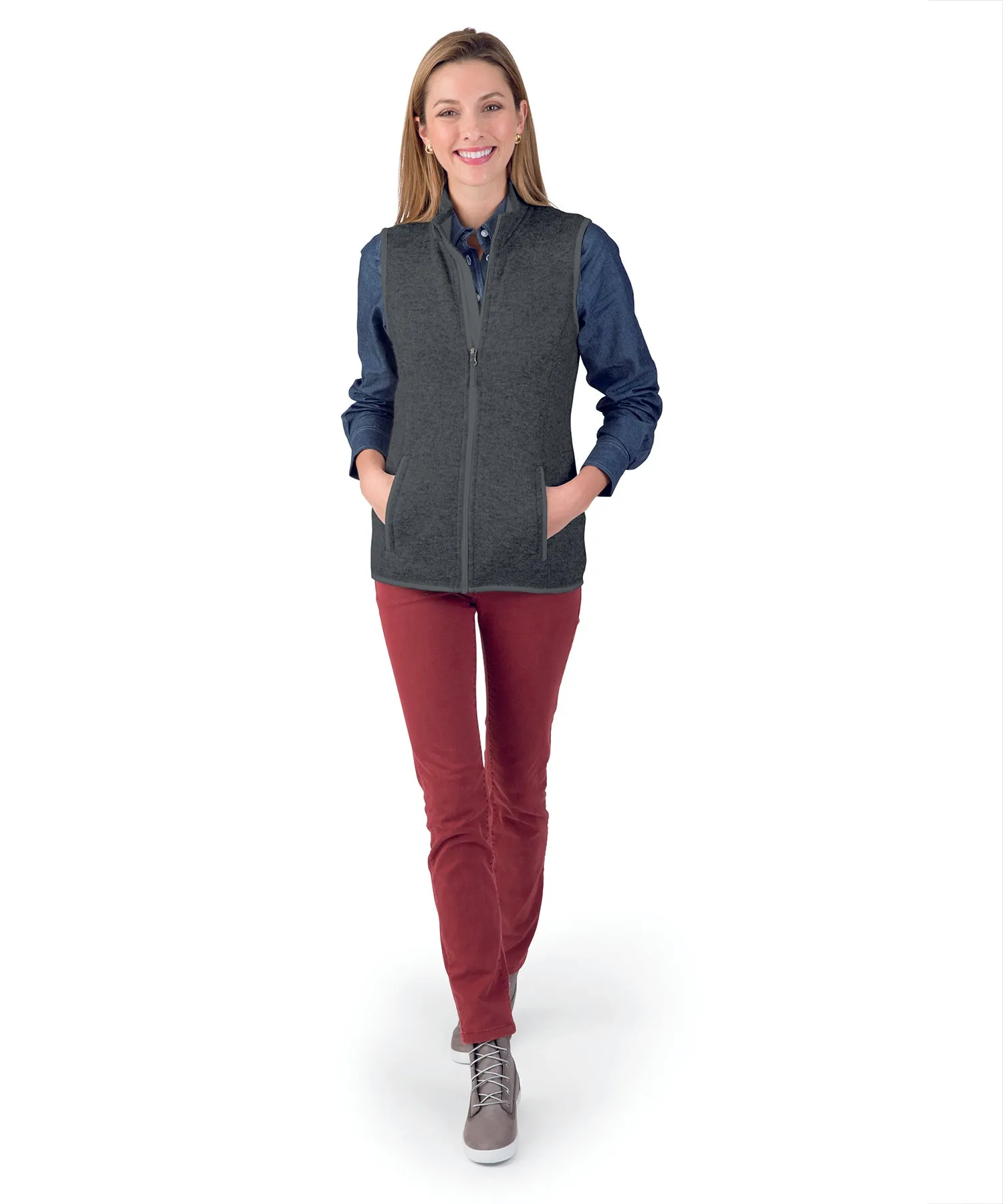 Charles River Women's Pacific Heathered Vest