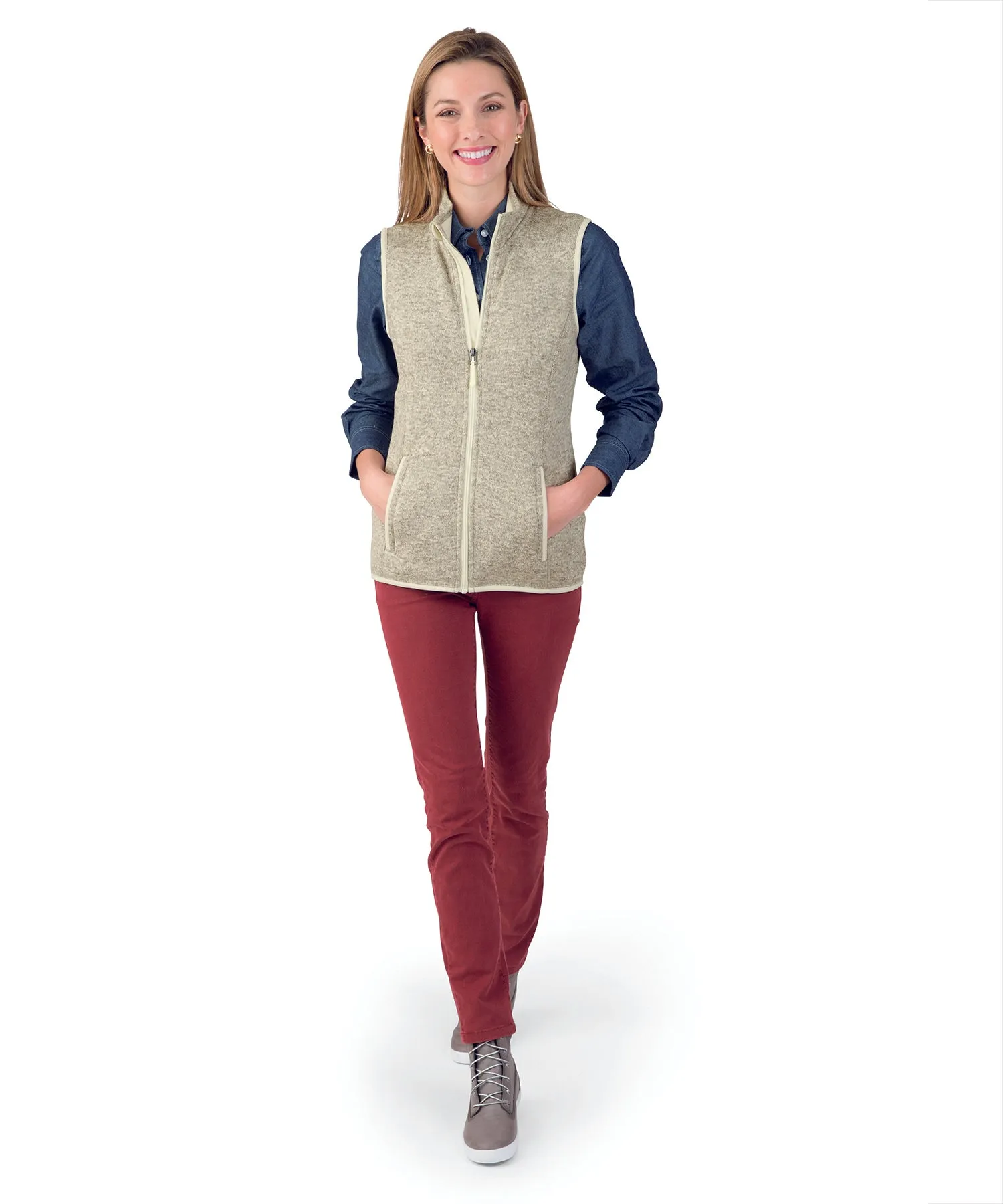 Charles River Women's Pacific Heathered Vest