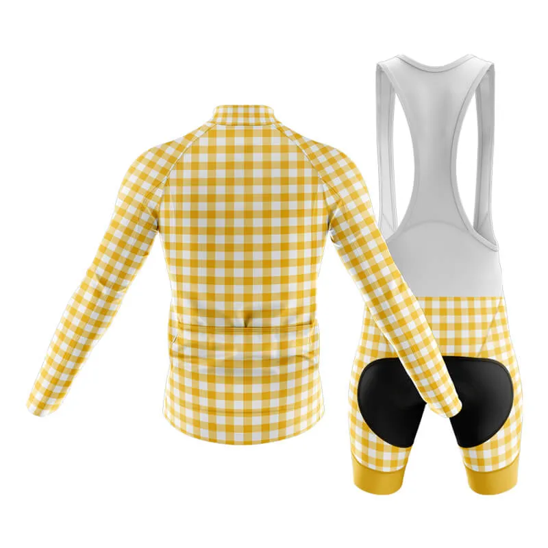 Checkered (Yellow) Club Cycling Kit