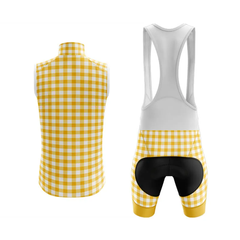 Checkered (Yellow) Club Cycling Kit