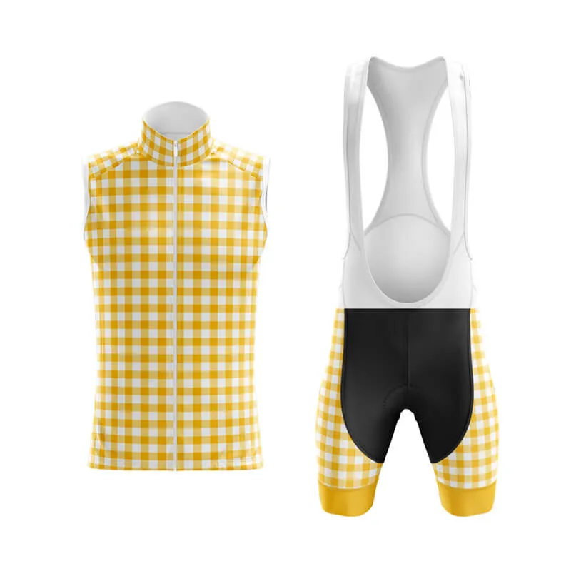 Checkered (Yellow) Club Cycling Kit