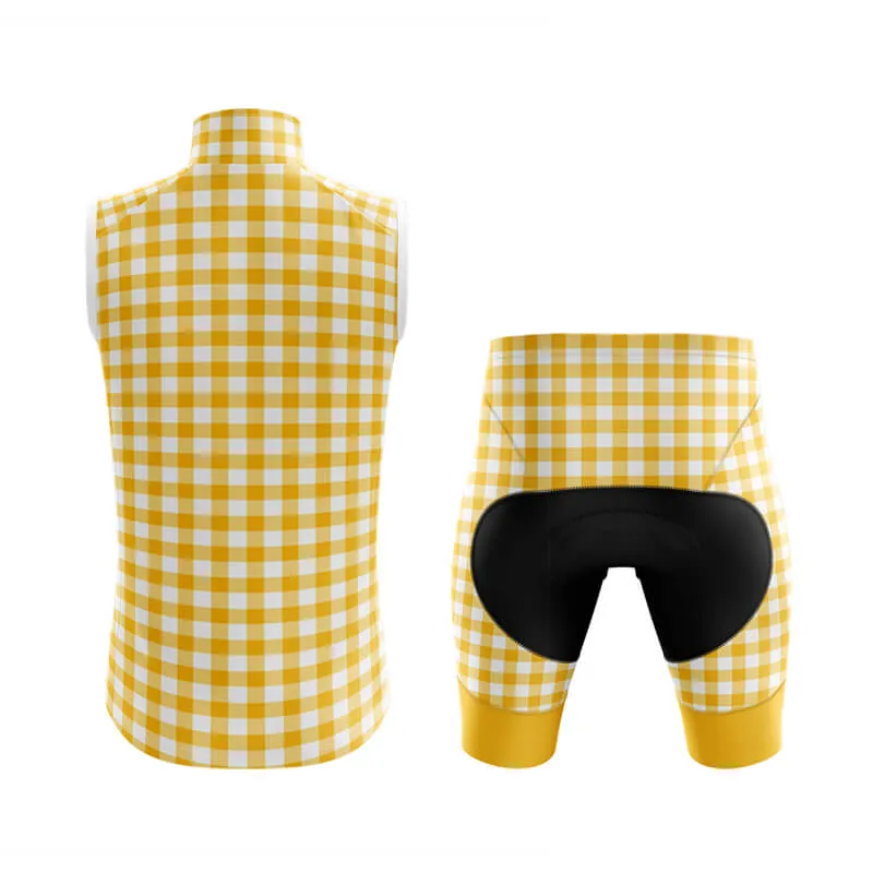 Checkered (Yellow) Club Cycling Kit