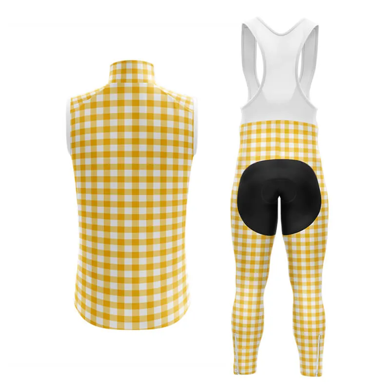 Checkered (Yellow) Club Cycling Kit