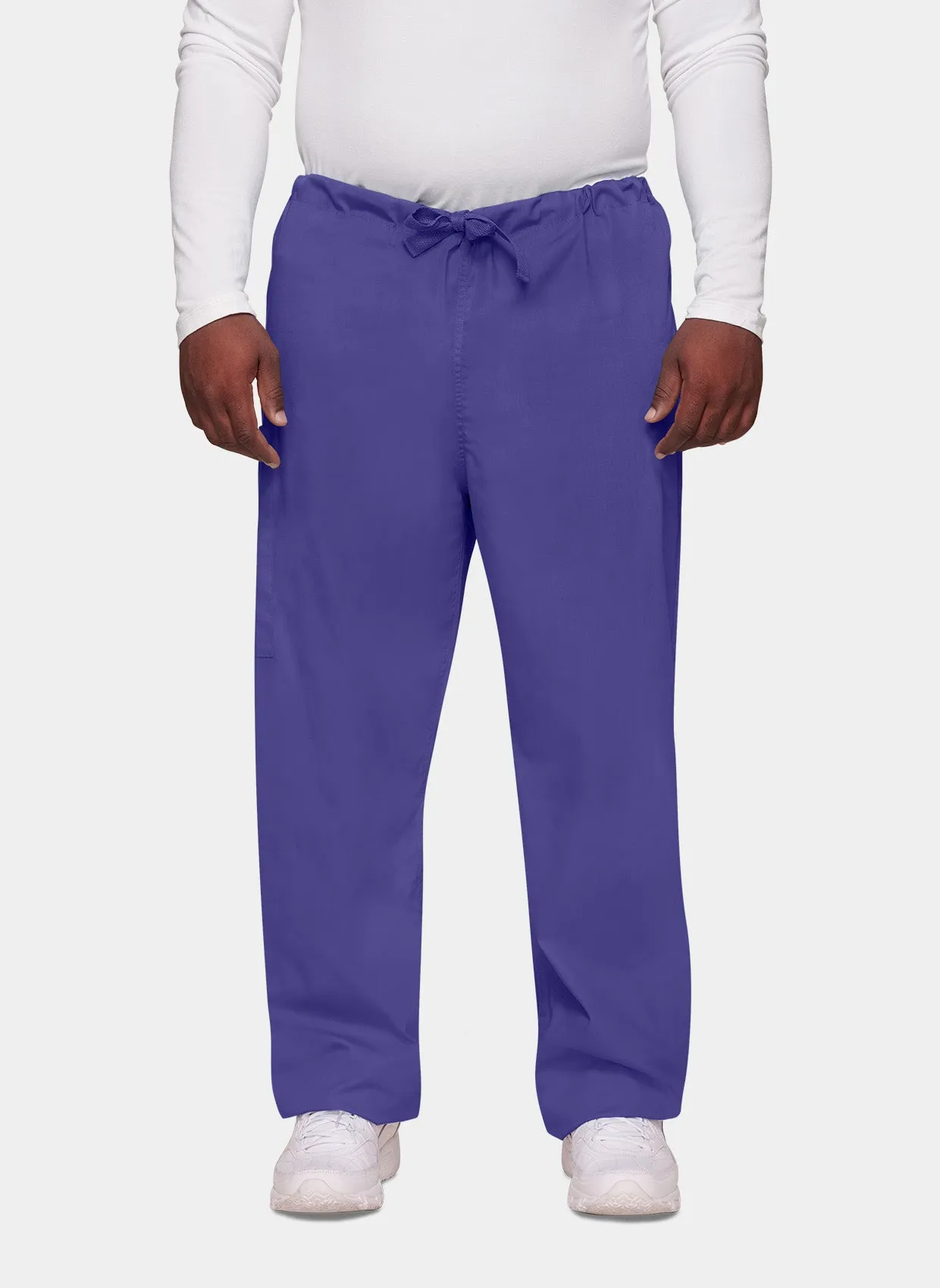 Cherokee Unisex Drawstring Scrub Trousers - Grape