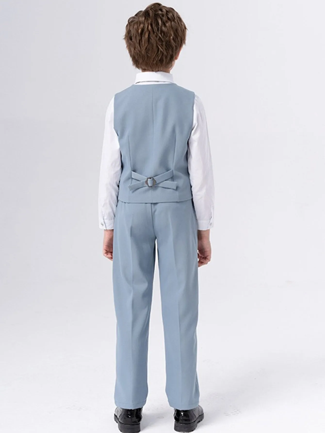 Children's four-piece suit (long-sleeved shirt   vest   pants   bow tie)