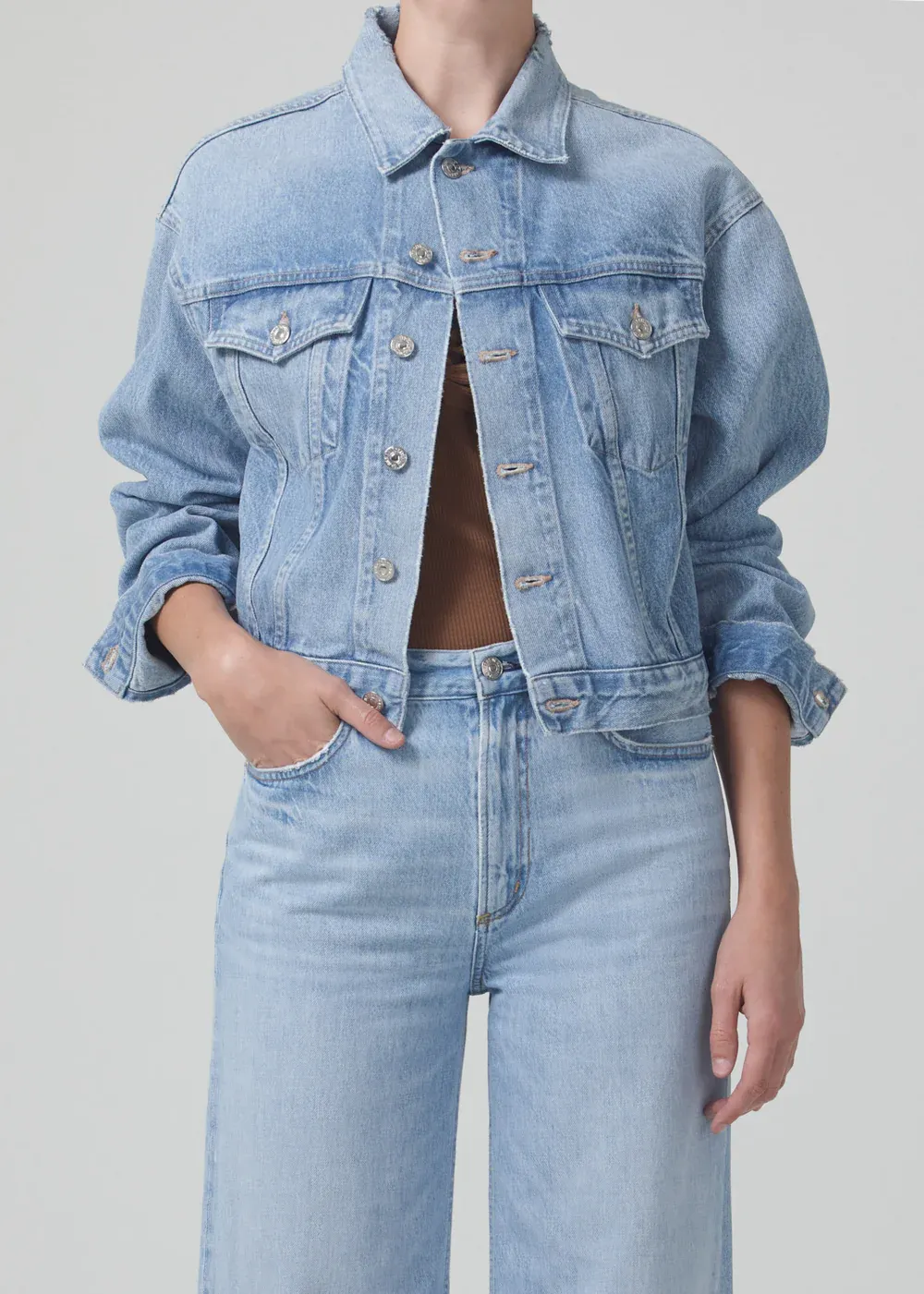 Citizens of Humanity - Dulce Denim Jacket in Seaplane