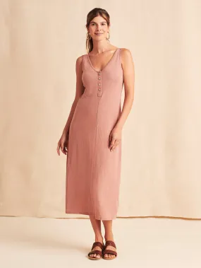 Cliffside Dress in Cedar Wood