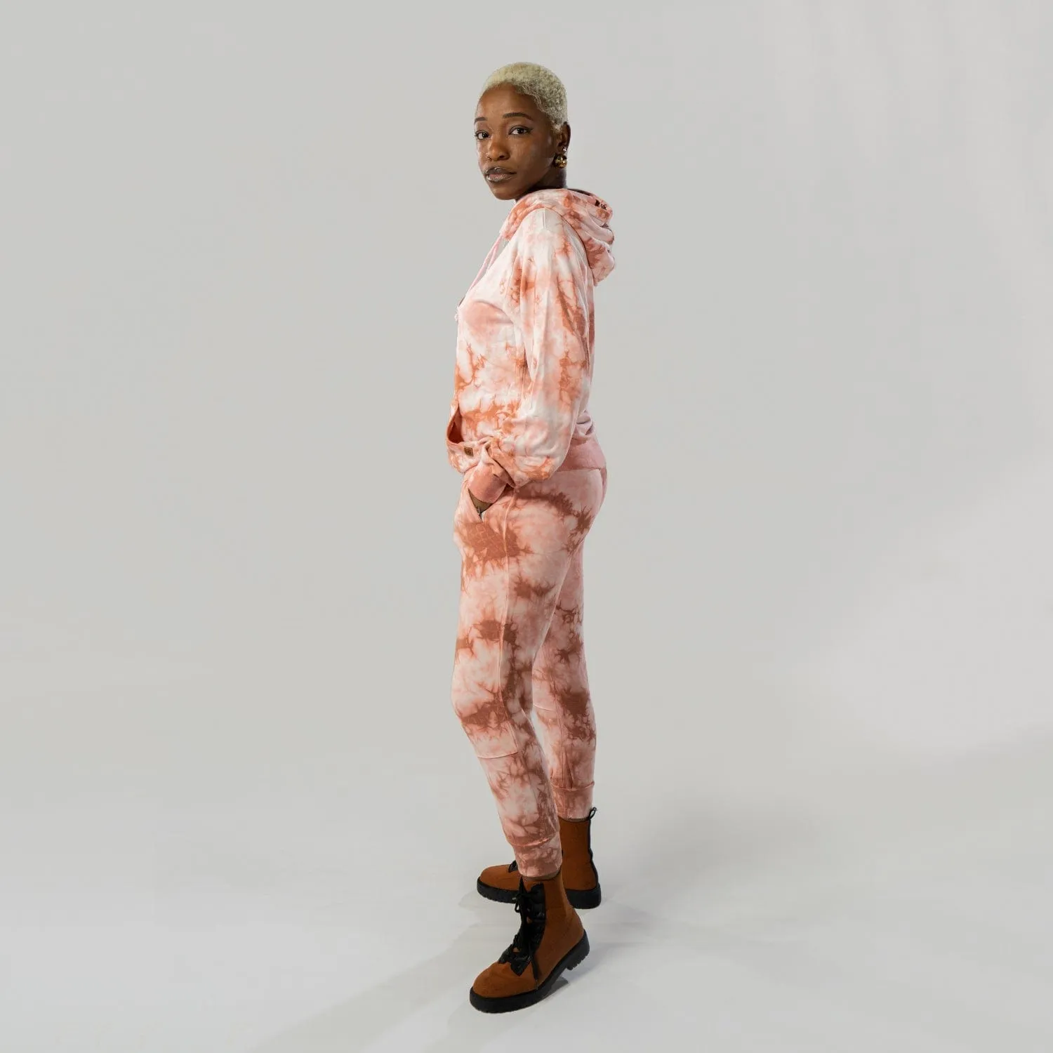 CloudBlend Joggers - Rose Marble