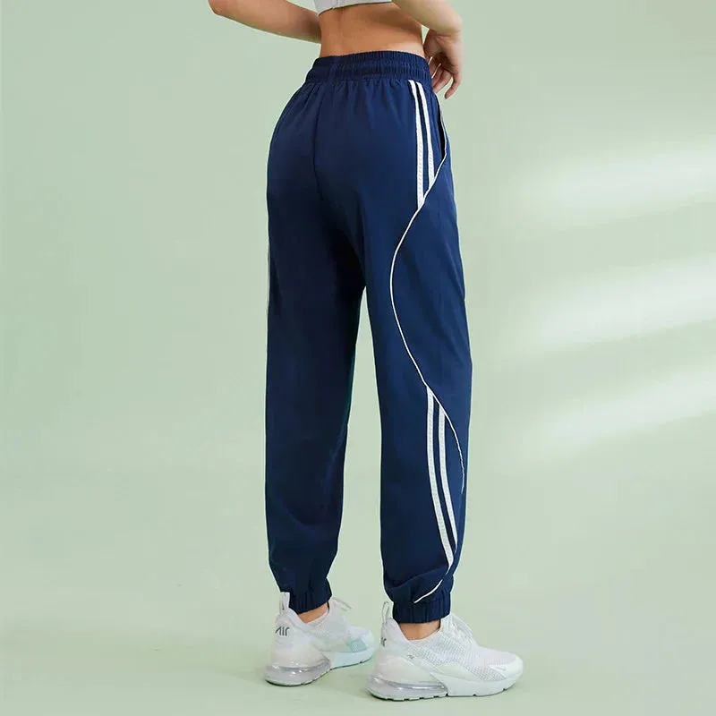 Color Block Side Pocket Sweatpants