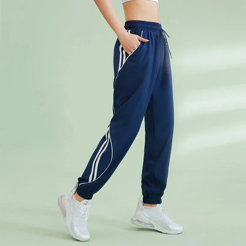 Color Block Side Pocket Sweatpants