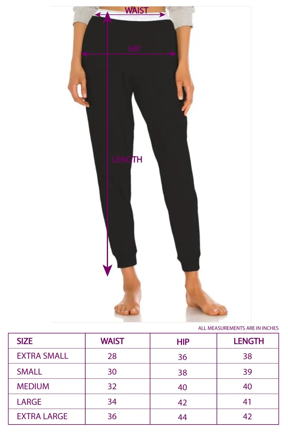 Contrast Binding Elastic Waist Sweatpants