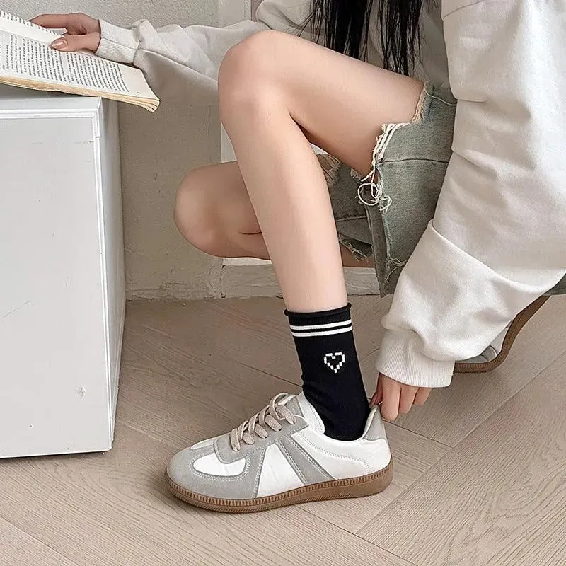 Cotton Cute Crew Socks | Women's Casual Socks | Kawaii Outfits