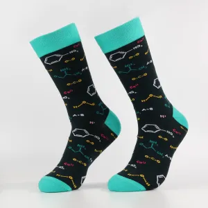 Crazy Chemistry Symbol Socks