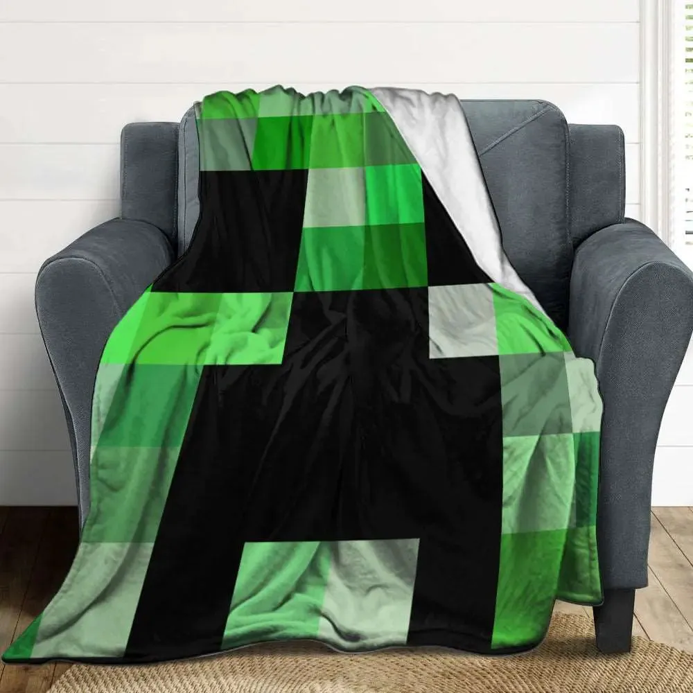 Creeper Super Soft Flannel Blanket Multiple Sizes