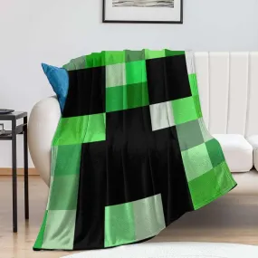 Creeper Super Soft Flannel Blanket Multiple Sizes