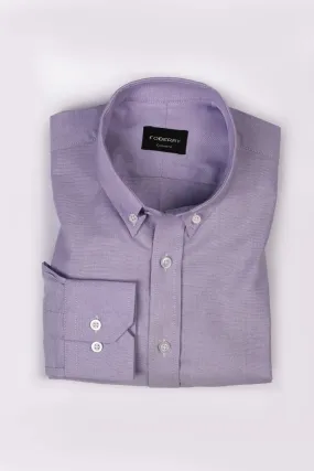 Crisp Lilac Oxford Shirt