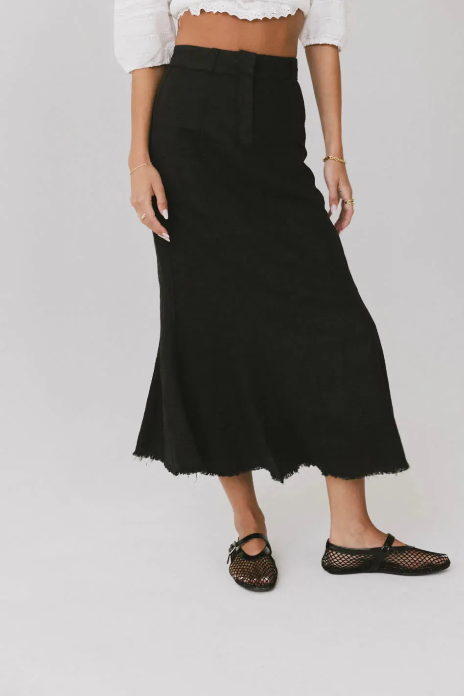 Dae Maxi Skirt in Black