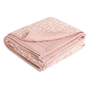 Daisy Quilt in 3-Layer GOTS Certified Organic Muslin Cotton