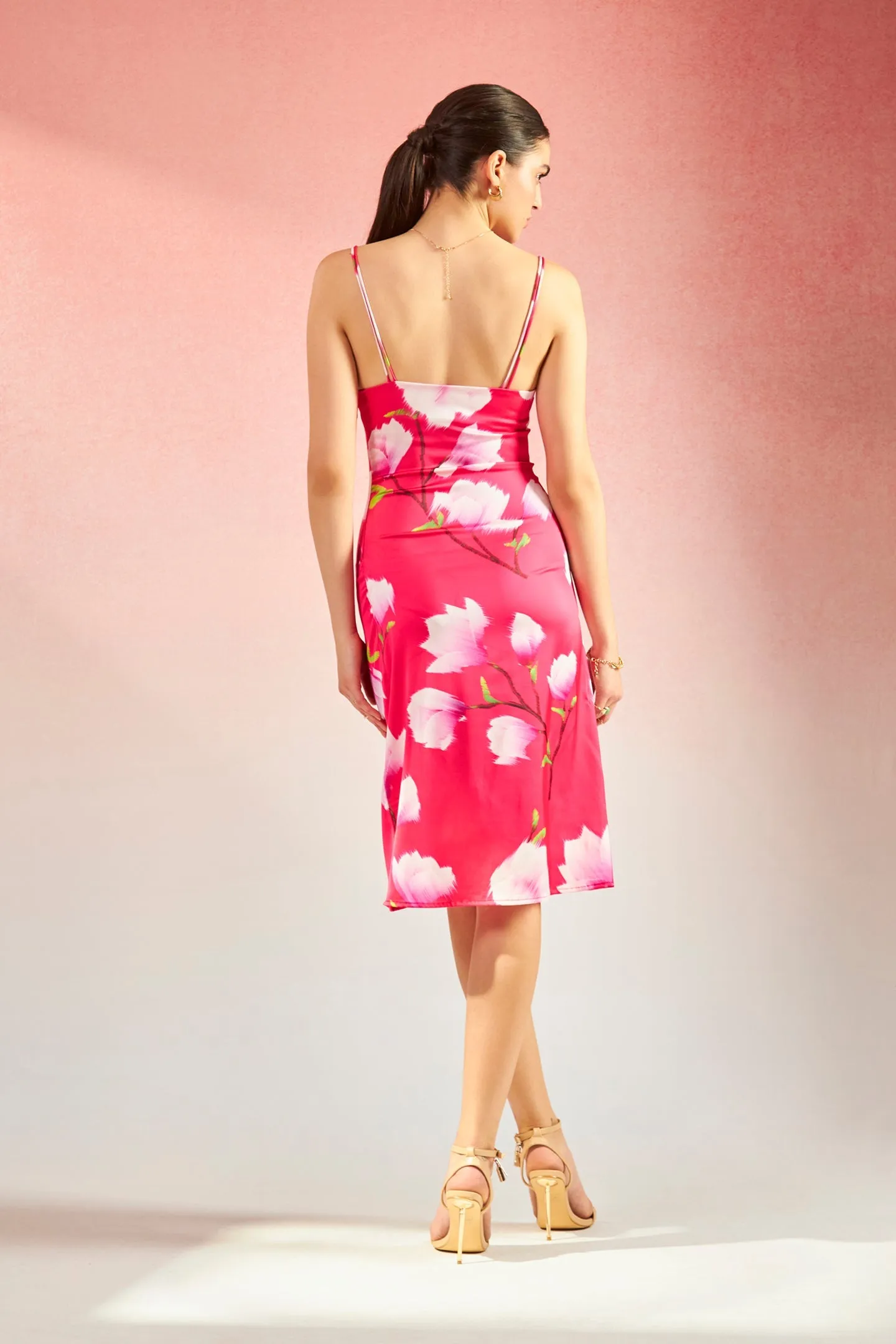 Daphne|Strappy Floral Dress