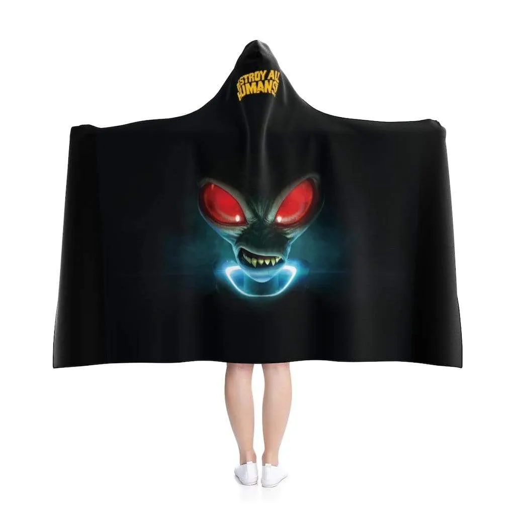 Destroy All Humans! Invader Crypto Hooded Blanket