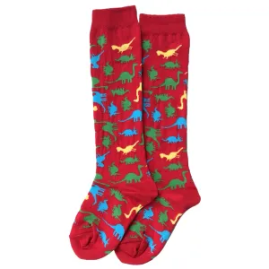 Dino Knee Socks - Kids Sizes