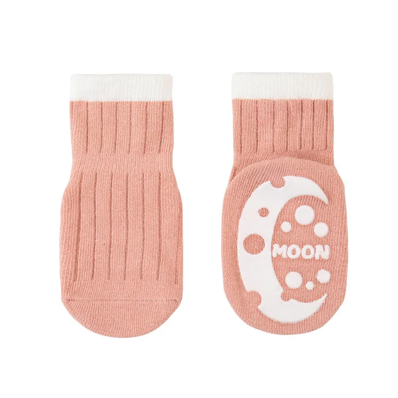 Earthy Cotton Non-Slip Baby Socks