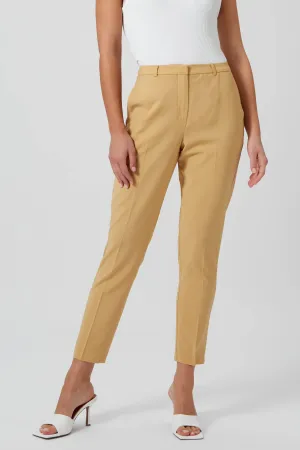 Eliza Skinny Fit Yellow Trousers - ARCHIVE