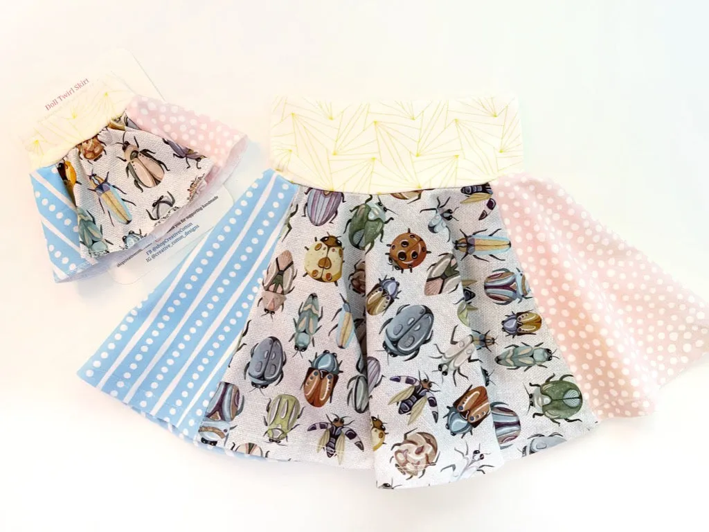 Entomologist Doll Skirt