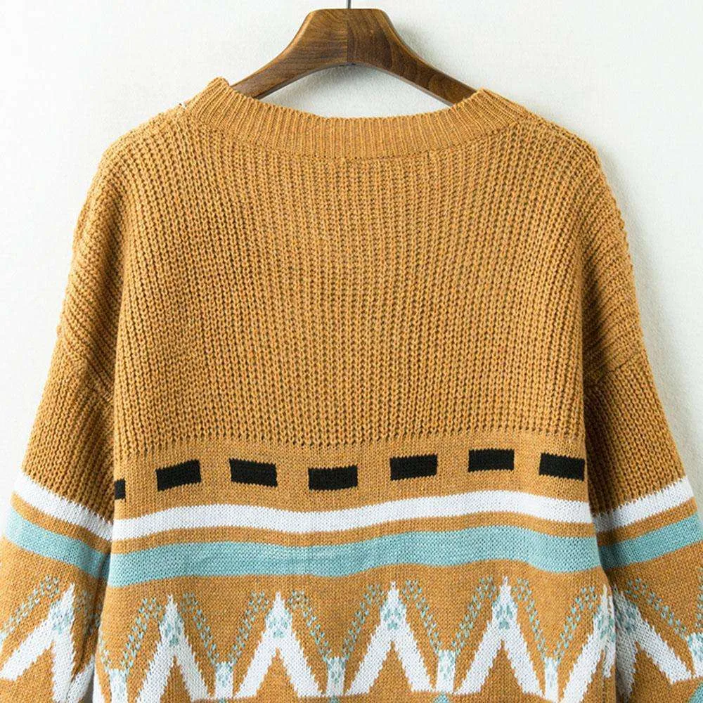 Fall Dreaming Out Loud Boho Sweater