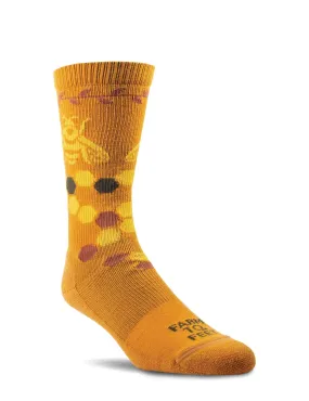 Farm To Feet® Women's Ashland Marmalade Light Cushion Crew Socks (Medium)