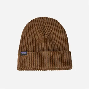 Fishermans Rolled Beanie - Raptor Brown