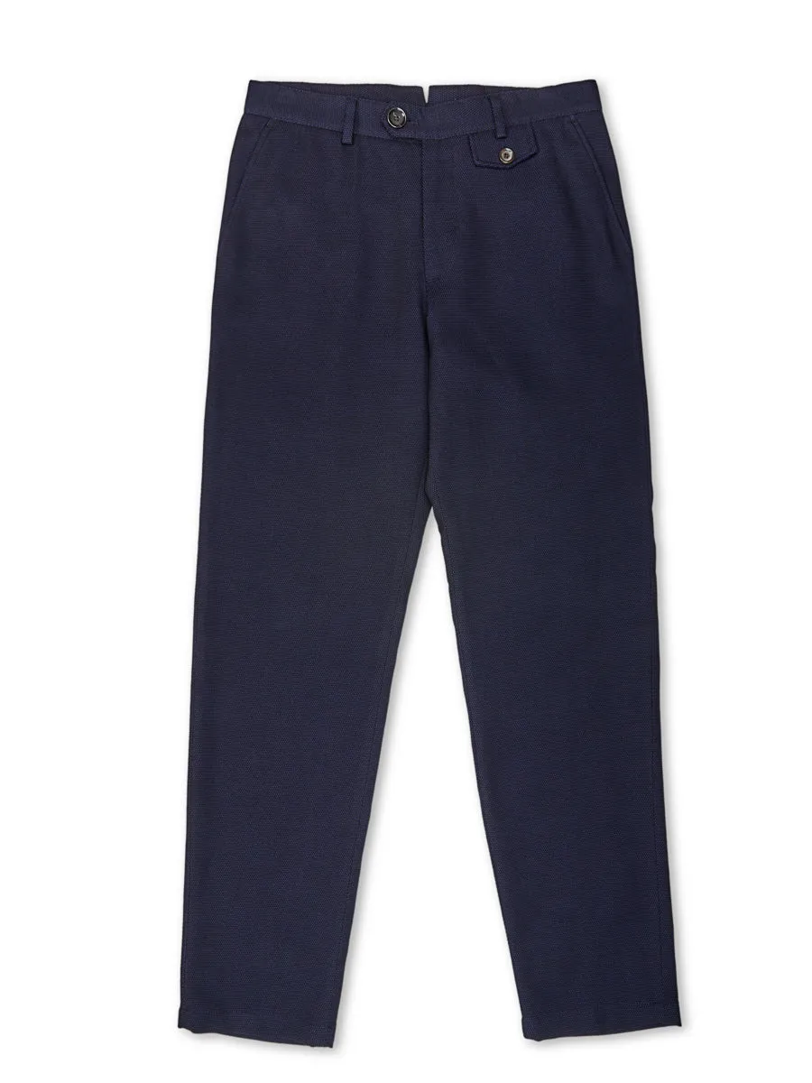 Fishtail Trousers Morva Navy